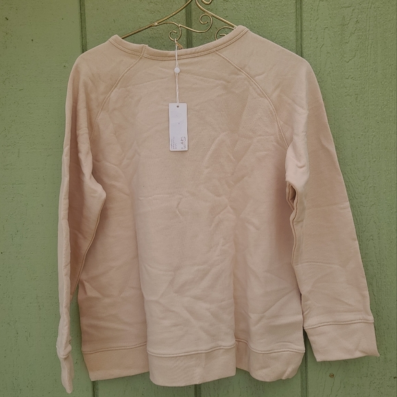 Spell Sample Stargazer Sloppy Joe New w/ tag Sweater cream S designs OOAK - Picture 3 of 10